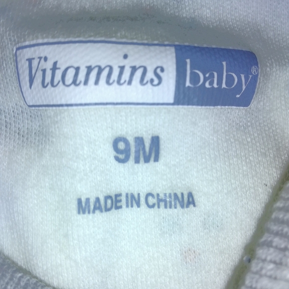 Vitamins Baby Footed Sleeper Outfit - Picture 5 of 7